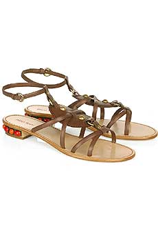 Leather Gladiator Sandal