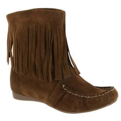 Female Africa Brown Suede Leather Suede Upper Fabric Lining Fabric Lining Casual in Brown