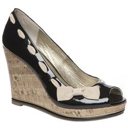 Female Gabriella Black Patent in Black