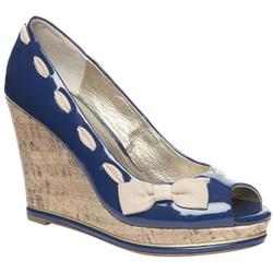 Female Gabriella Blue Patent in Blue