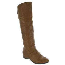 Female Hillsides Tan Leather Casual in Tan