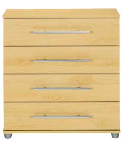 4 Drawer Chest - Beech