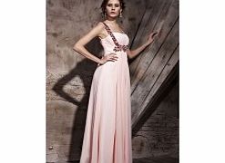 Modern Straps Sleeveless Chiffon Evening Dresses