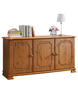 Monarch Antique Pine 3 Door Sideboard