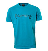 Aqua T-Shirt with Diamonte Logo