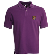 Sparkling Grape Pique Polo Shirt