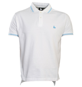 White Pique Polo Shirt