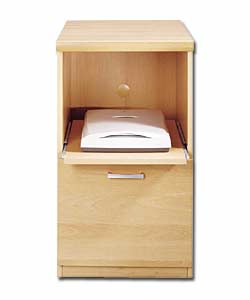 A4 File Drawer with Pull Out Shelf