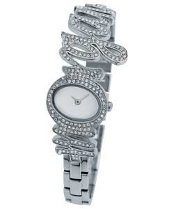 Ladies Stone Set Bracelet Watch