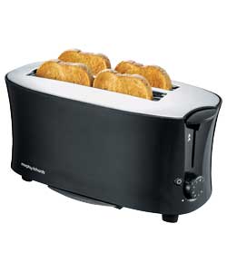 Richards 4 Slice Graphite Toaster