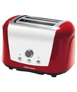 Accents Red 2 Slice Toaster