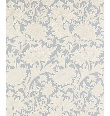 Chrysanthemum Toile, China Blue /