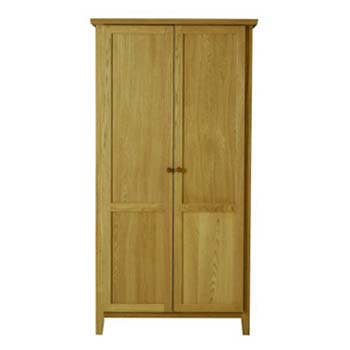 Avenue Oak 2 Door Wardrobe