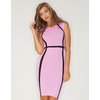 Motel Audrey Silhouette Dress in Dusky Pink