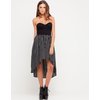 Motel Chinara Strapless Fishtail Dress in Slim