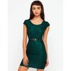 Motel Elsa Cap Sleeve Metallic Bodycon Dress in