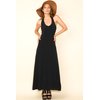 Motel Gemima Maxi Dress in Black