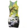 Motel New Zoe Bodycon Dress in Waterfall