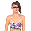 Motel Opal Halter Neck Bikini Top in Cottage