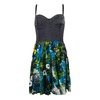 Motel Penelope Dress in Blue Floral Highlight