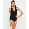 Motel Rhonda Backless Halterneck Bodice in Black