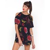 Motel Savannah Cold Shoulder Dress in Canton