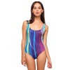 Motel Zandra One Piece Swimsuit in Cosmic print