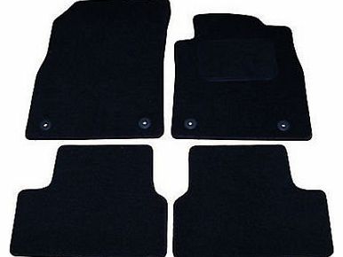 Vauxhall Astra (J) (2010-present) Tailored Car Mats BLACK - mat set for astra j 2010 onwards