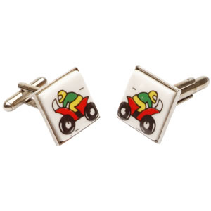 Motorbikes cufflinks