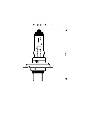 CT131 H7 Halogen Headlight Bulb