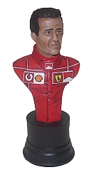 Michael Schumacher Face Bust