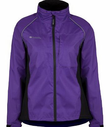 Adrenaline Bike Cycling Bicycle Womens High Visibility Hi Vis Road Cycle Jacket Purple 10