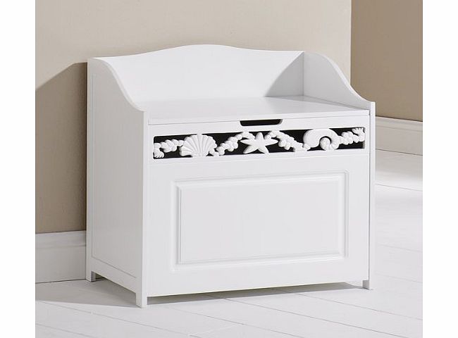 Mountrose Coral Floor Hamper, White