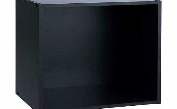 Mountrose Cube Storage Unit - Black Oak