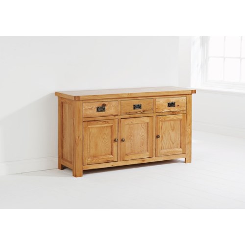 Mountrose Java Solid Oak Triple Sideboard