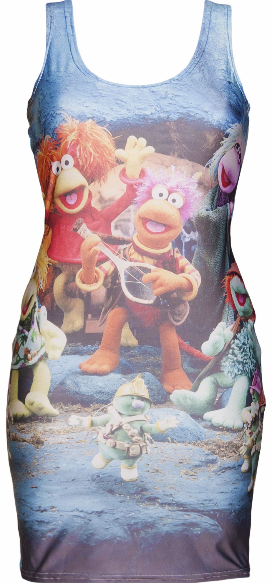 EXCLUSIVE All Over Print Fraggle Rock Bodycon