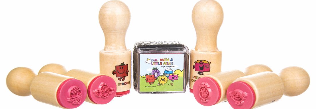 MR MEN And Little Miss Stamper Set