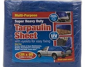 MTS 12Ft X 9Ft Heavy Duty Tarpaulin Camping Ground Sheet