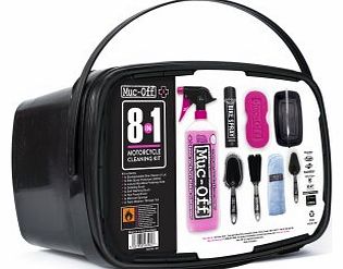 Muc-Off 8 in 1 Motorcycle Car Caravan Cleaning Kit