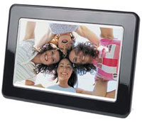 PF-A710 7 inch black digital photo frame