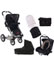 4 Rider Lite Stroller - New Cargo Black