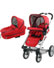 Rider Light Stroller College Red inc Pack