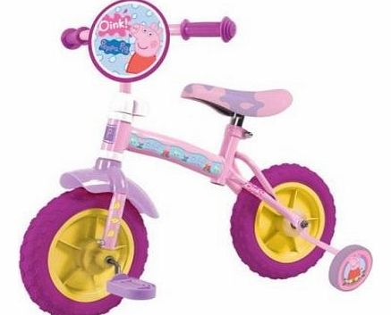 Peppa Pig 2 in 1 10 Training Bike