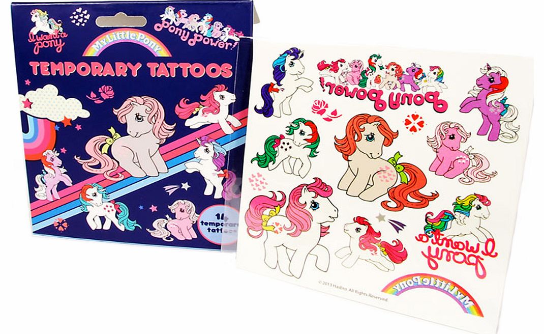 Little Pony Temporary Tattoos