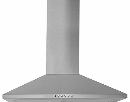 ART10901 60cm Deluxe Slimline Chimney Cooker Hood Extractor Stainless Steel