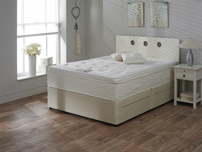 Plaza Divan Set Superking (6) Sprung Edge -