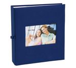 Square 200 Photo Album with pockets - dark blue (11x15cm)