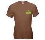 T-Shirt Basic Chocolat taille M