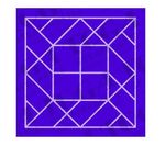 Scrapbooking accessory: Square stencil