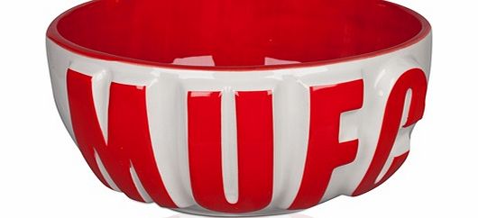 Manchester United 3D Cereal Bowl BWLEPINLMNU